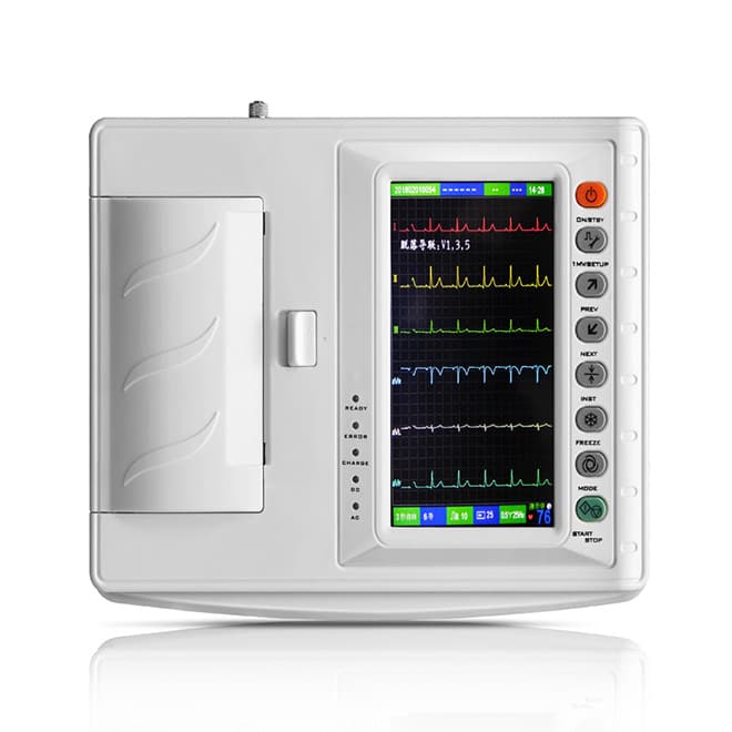 Cost effective 6 Channels ECG Monitor machine EKONEC47 for hospital clinic