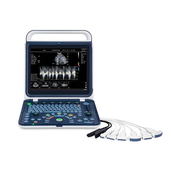 Hand Carried Color Doppler Ultrasound Machine For Vet EKONVU41
