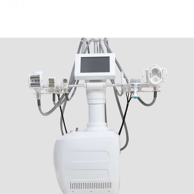 Multi-functional 7 in 1 RF cavitation lipo laser vacuum velashape machine