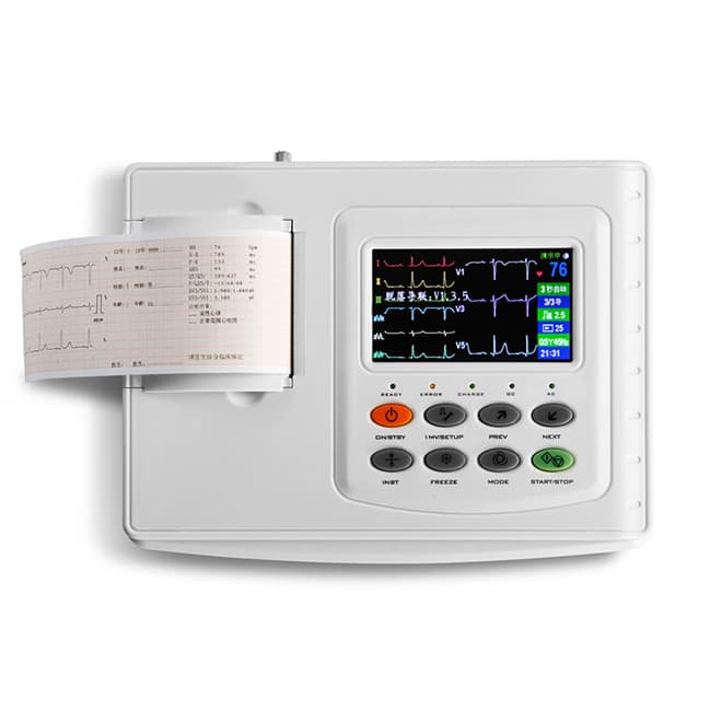 Factory price electrode 3 channel ECG Monitor EKONEC48