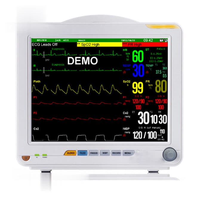 Portable Multi-parameters Patient monitor EKONMP12