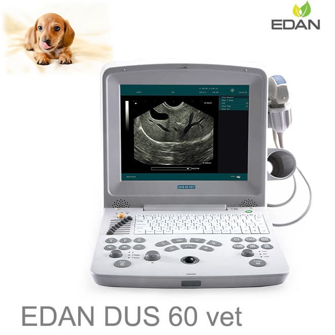 Portable veterinary ultrasound machine Edan dus 60 vet