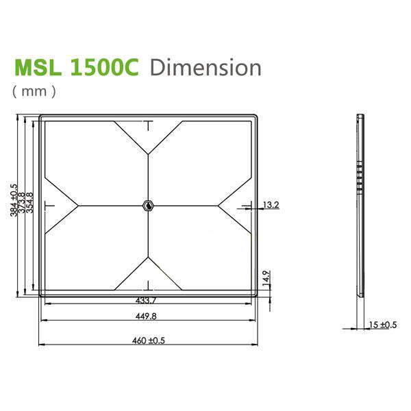 MSL x ray detector MSL1500C