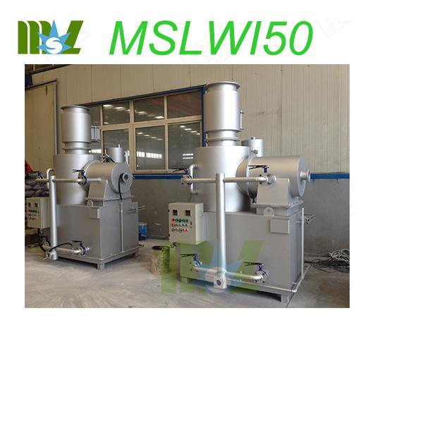 hospital medical waste incinerator MSLWI50