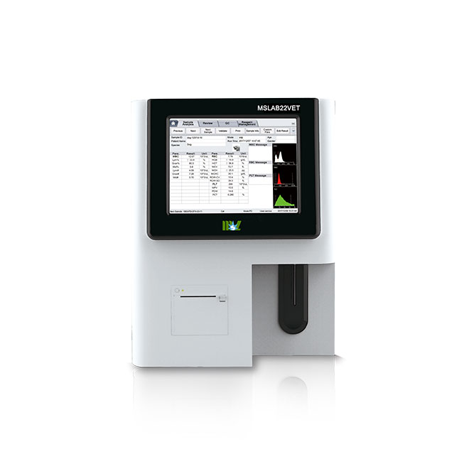 Vet 3-Part Auto Hematology Analyzer MSLAB22VET