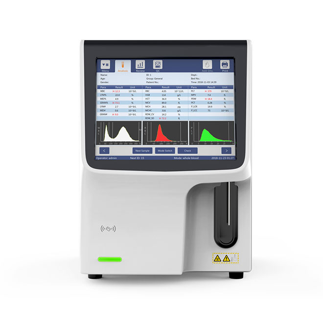 Designed for Small Clinic 3-Diff Auto Hematolaogy Analyzear MSLAB42